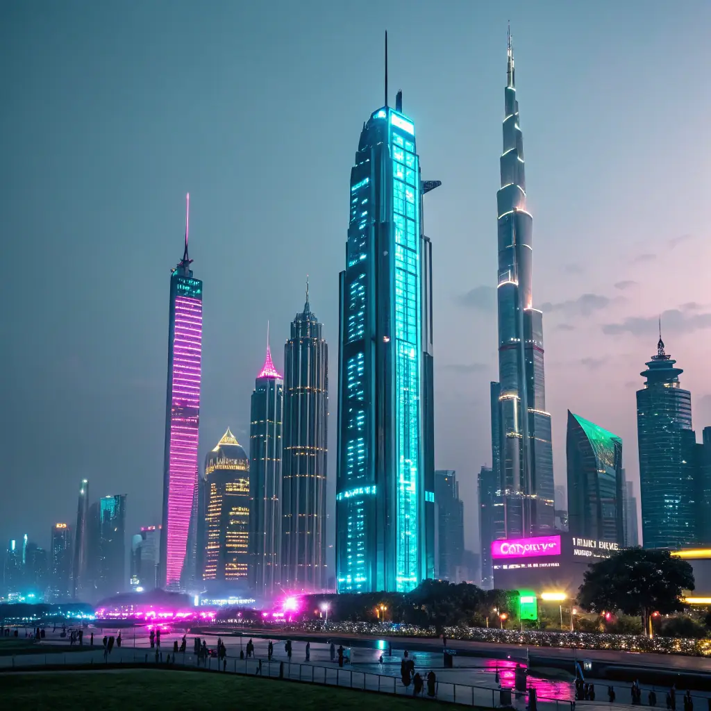Neon Mirage by Diego F.